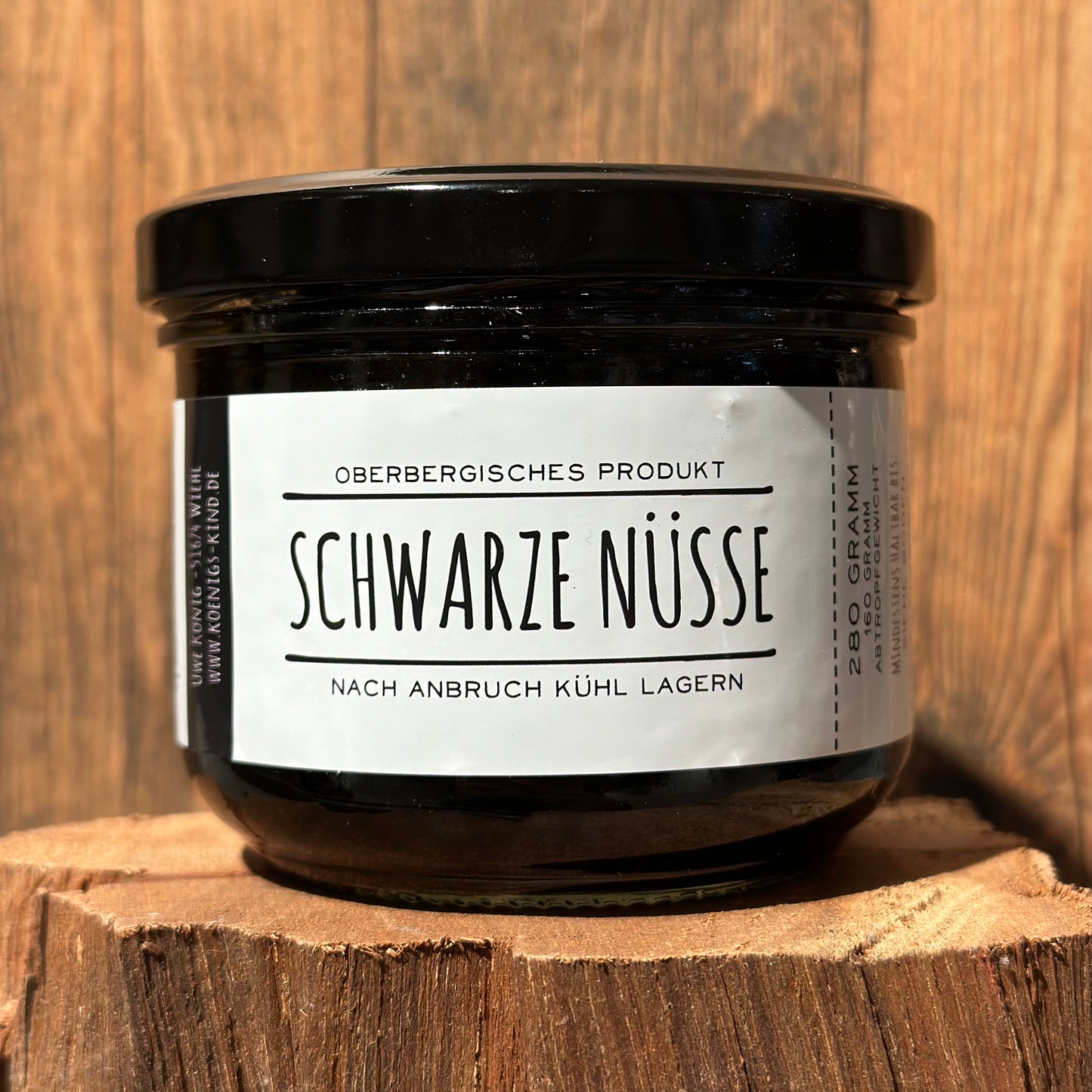 Königskind Schwarze Nüsse⎜115g & 280g